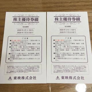 東映 株主優待券 二冊セット(その他)