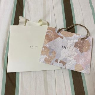 シロ(shiro)のショッパー　SHIRO(ショップ袋)