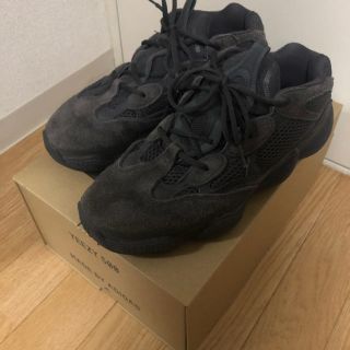 アディダス(adidas)のYEEZY 500 UTILITY BLACK(スニーカー)