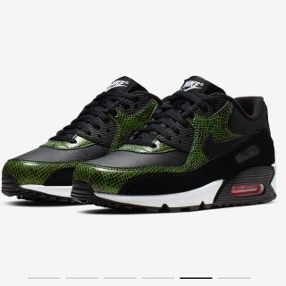 ナイキ(NIKE)のNIKE グリーンパイソン 30センチ airmax90(スニーカー)