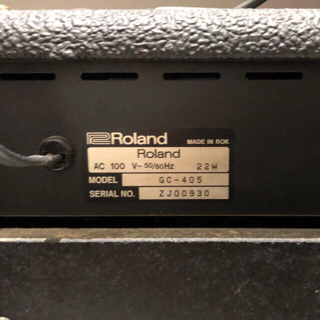 Roland(ローランド)の【アンプ】Roland GC-405 楽器のギター(ギターアンプ)の商品写真