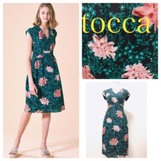 トッカ フラワーアーティスト コラボ ワンピース TOCCA