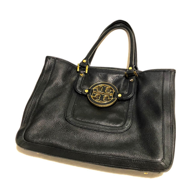 Tory Burch - ️ トリーバーチ 最終お値下 正規品 トートバッグ 黒 かばん 革の通販 by aiぁぃ's shopプロフ必読