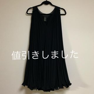 ダブルスタンダードクロージング(DOUBLE STANDARD CLOTHING)の週末限値引double standard clothing ダブスタ黒ワンピース(ひざ丈ワンピース)