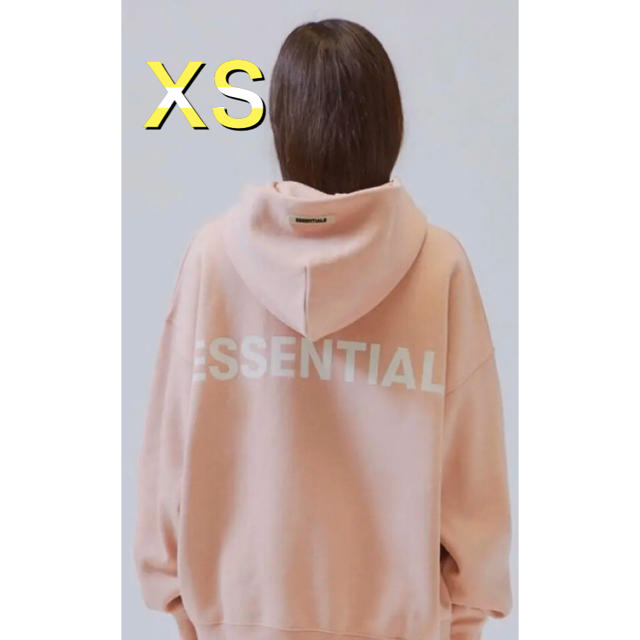 FOG Essentials pink エッセンシャルズ　パーカー　ピンク　XS