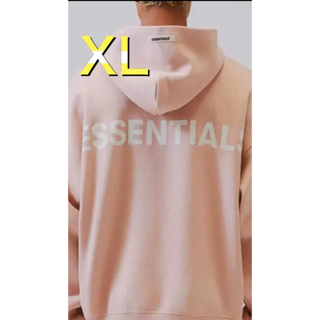 FOG Essentials pink エッセンシャルズ　パーカー　ピンク　XL