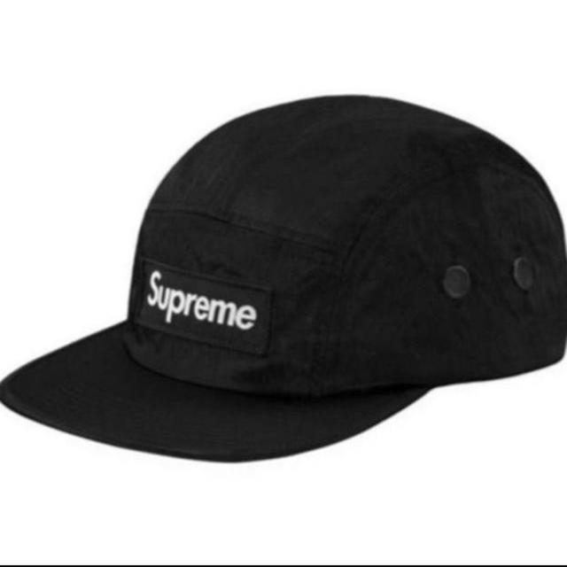 Supreme(シュプリーム)の17fw 黒 supreme ナイロンキャップ  メンズの帽子(キャップ)の商品写真