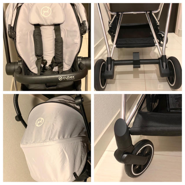 cybex(サイベックス)の☆みきてぃ様専用☆【超美品】Cybex Mios サイベックス ミオス グレー キッズ/ベビー/マタニティの外出/移動用品(ベビーカー/バギー)の商品写真