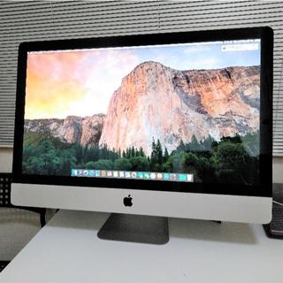 アップル(Apple)の【Mario様専用】Fusion1.12 iMac 2011 27 i7 訳あり(デスクトップ型PC)