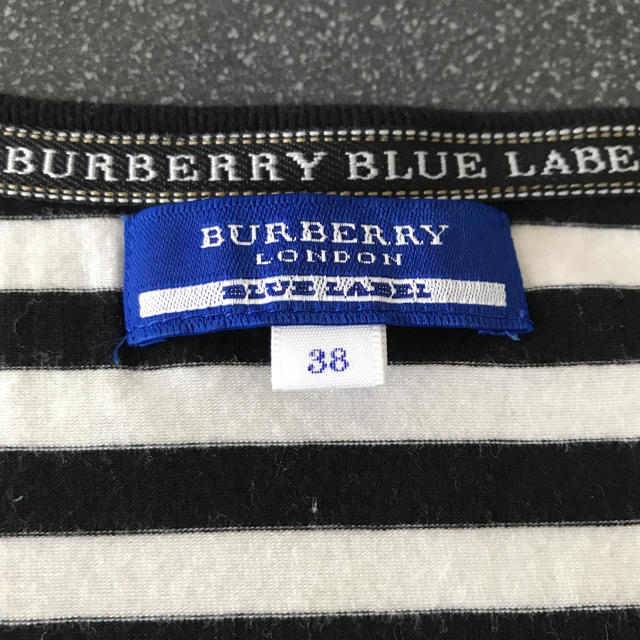 BURBERRY BLUE LABEL(バーバリーブルーレーベル)のＴシャツ　バーバリーMサイズ　 レディースのトップス(Tシャツ(半袖/袖なし))の商品写真