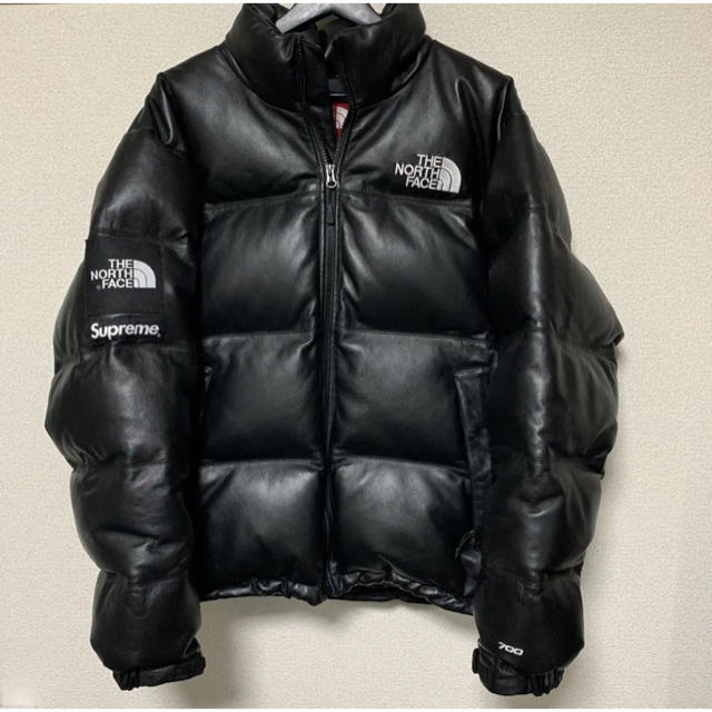 Supreme(シュプリーム)のsupreme the north face leather nuptse メンズのジャケット/アウター(ダウンジャケット)の商品写真