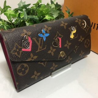 ルイヴィトン(LOUIS VUITTON)の限定✨Aランク❤️LOUIS VITTON ポルトフォイユ  サラ ラブロック(財布)