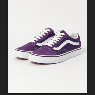 ヴァンズ(VANS)のバンズ　オールドスクール　パープル　24.5(スニーカー)