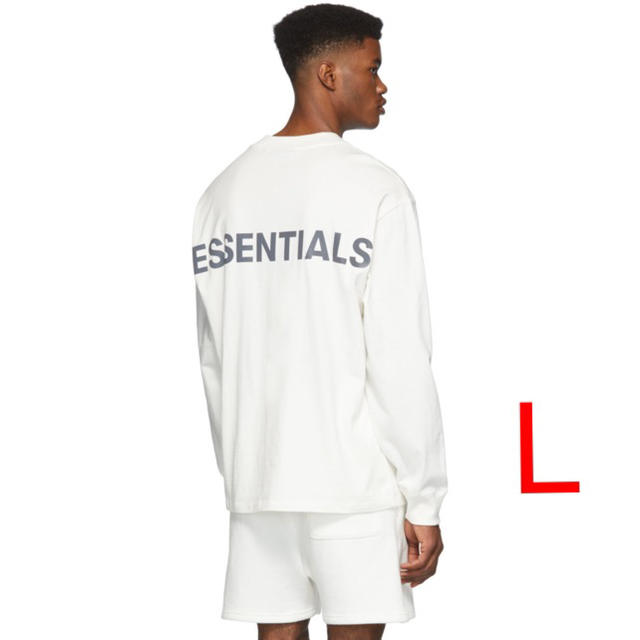 最新 FOG ESSENTIALS リフレクティブ ロゴ ロンT