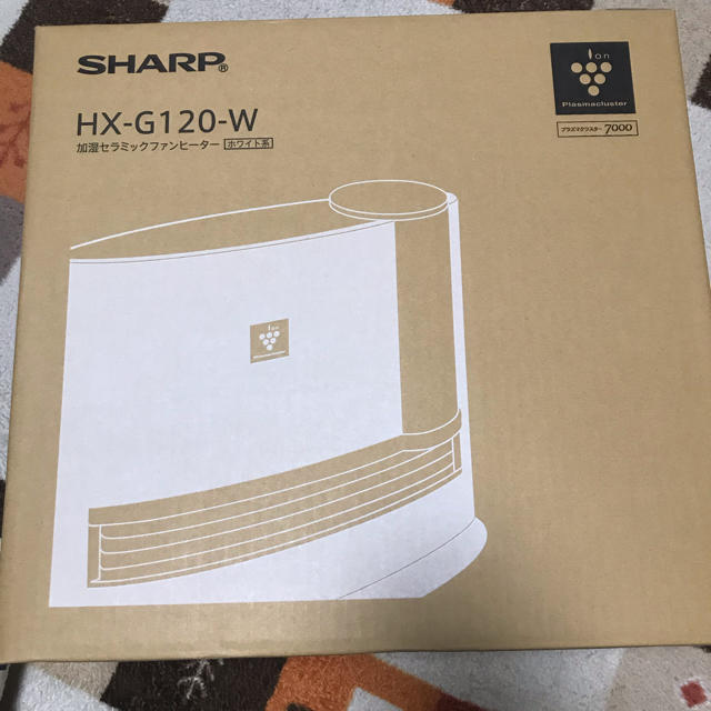 SHARP(シャープ)のシャープ HX-G120 スマホ/家電/カメラの冷暖房/空調(電気ヒーター)の商品写真