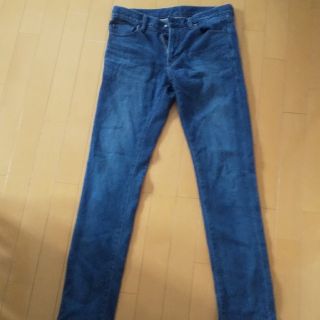 ユニクロ(UNIQLO)の美品 ユニクロ ヒートテック スリムフィットジーンズ  サイズ30 76cm(デニム/ジーンズ)