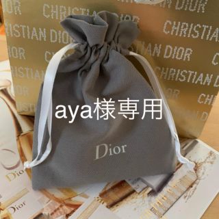 ディオール(Dior)のDior【新品未使用】ミニ巾着ポーチ&マキシマイザー(ポーチ)