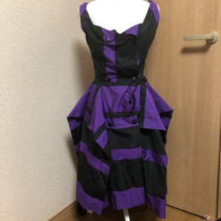 ヴィヴィアンウエストウッド(Vivienne Westwood)の【レア・美品】vivienne westwood サンデードレス(ひざ丈ワンピース)