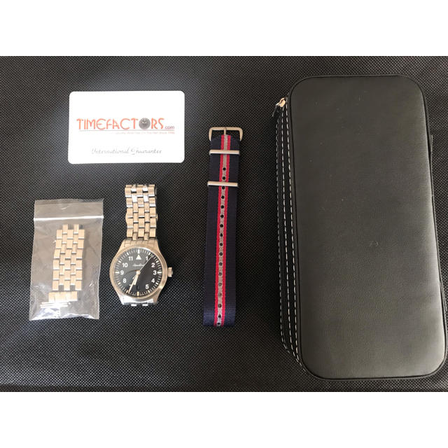 IWC(インターナショナルウォッチカンパニー)の腕時計 SPEEDBIRD Ⅲ  PRS-22 スピードバード3  機械式美品 メンズの時計(腕時計(アナログ))の商品写真