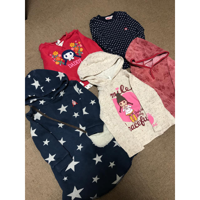 daddy oh daddy(ダディオーダディー)のダディオダディ　95 まとめ売り キッズ/ベビー/マタニティのキッズ服女の子用(90cm~)(ワンピース)の商品写真