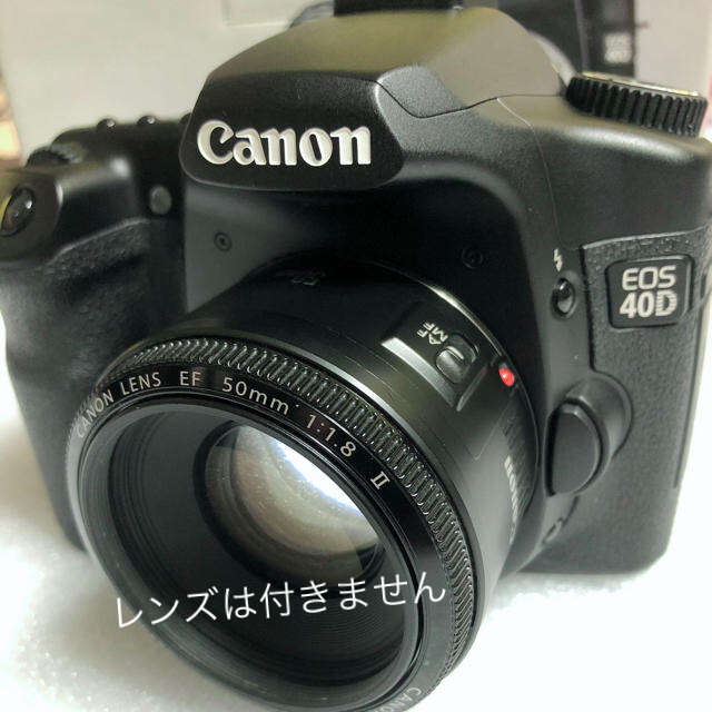 などなく Canon - Canon 40d ボディのみの通販 by mark｜キヤノンなら 
