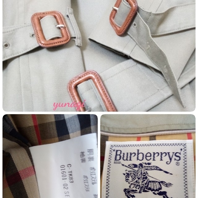 BURBERRY(バーバリー)の良品　オールドバーバリープローサム　トレンチコート レディースのジャケット/アウター(トレンチコート)の商品写真