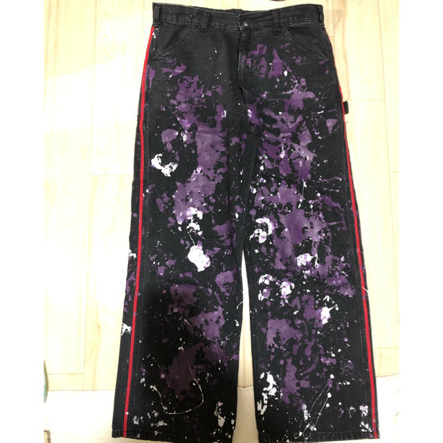 Needles(ニードルス)のside line painter pant 10oz paint メンズのパンツ(デニム/ジーンズ)の商品写真