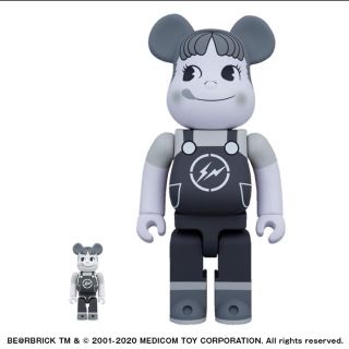 フラグメント(FRAGMENT)の新品 FRAGMENT × ペコちゃん BE@RBRICK 100％＆400％(その他)