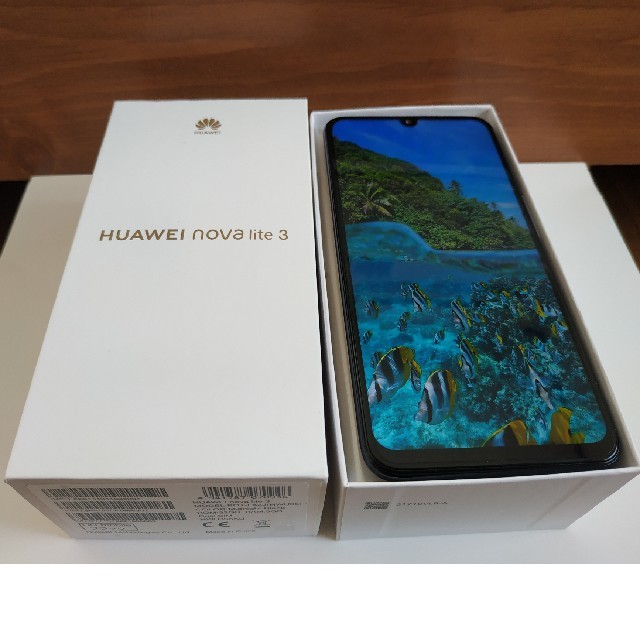 SIMフリー 
HUAWEI  【nova lite 3】ミッドナイトブラック