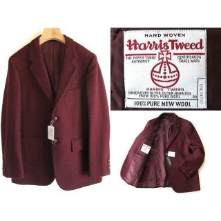 ハリスツイード(Harris Tweed)の定価62700円 ウッドミスト ハリスツイード カントリージャケット S 新品(テーラードジャケット)