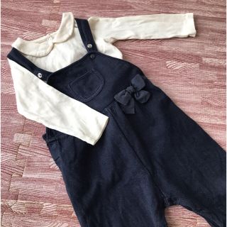 プチバトー(PETIT BATEAU)のプチバトー　サロペット　24m/86cm(パンツ)