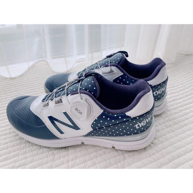 new balance golf ゴルフシューズ23,5cm