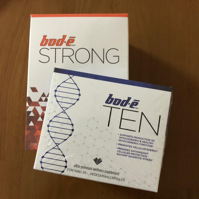 ボディプロTEN(1箱) ストロング(1箱) 残り2セット