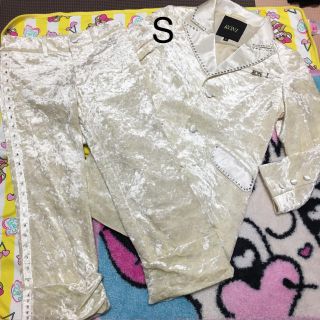 ロニィ(RONI)の新品★訳ありRONI★ベロアボトムス★S(パンツ/スパッツ)