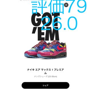 ナイキ(NIKE)のChinese new year エアマックス　プレミアム　airmax(スニーカー)