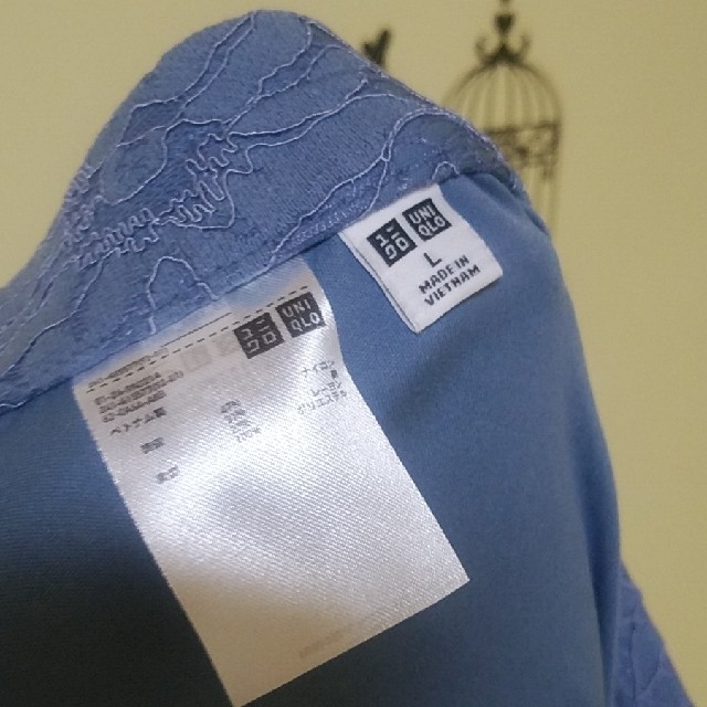 UNIQLO(ユニクロ)のUNIQLO☆美品レースフレアースカート レディースのスカート(ひざ丈スカート)の商品写真