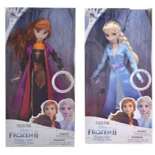 ディズニー(Disney)の新品☆アナと雪の女王2 アナ エルサ シンキングドール（2体セット）(アメコミ)