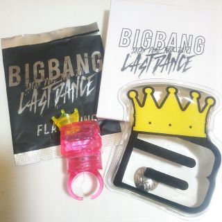 ビッグバン(BIGBANG)の👑BIGBANG G-DRAGON フラッシュリング&エコウォーマー👑(アイドルグッズ)