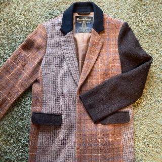 ハリスツイード(Harris Tweed)のハリスツイード　ジャケット(チェスターコート)