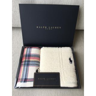 ラルフローレン(Ralph Lauren)の新品　ラルフローレン　ハンドタオル・ウォッシュタオルセット　ティスベリー&ラージ(タオル/バス用品)