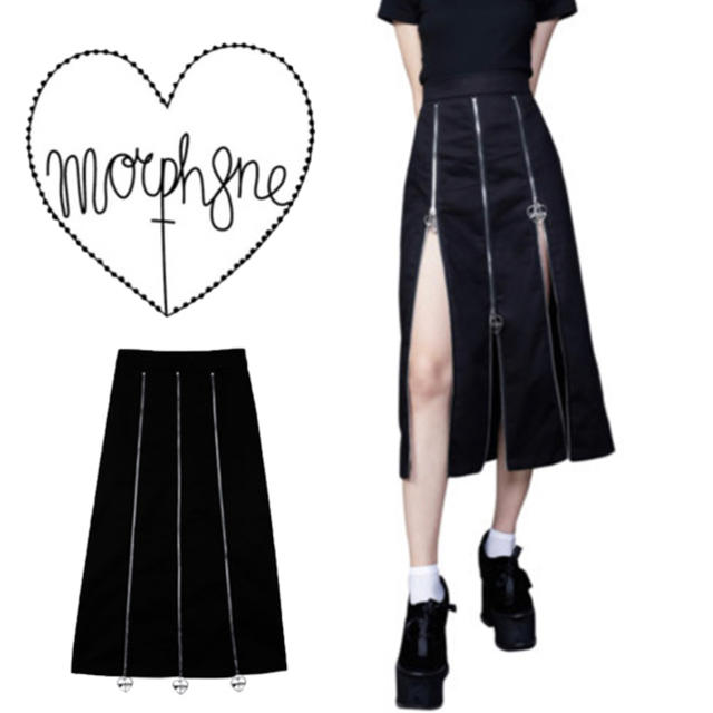 morph8ne サロペットスカート