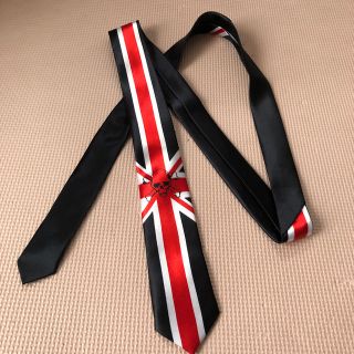 ゆーこ様専用★イギリス国旗ドクロ★ネクタイ　美品(ドレス/フォーマル)