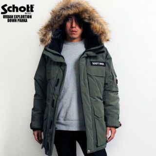 ショット(schott)の【新品】Schott URBAN EXPLORTION DOWN PARKA(ダウンジャケット)