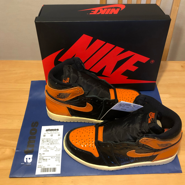 NIKE(ナイキ)のairjordan 1 black orange メンズの靴/シューズ(スニーカー)の商品写真