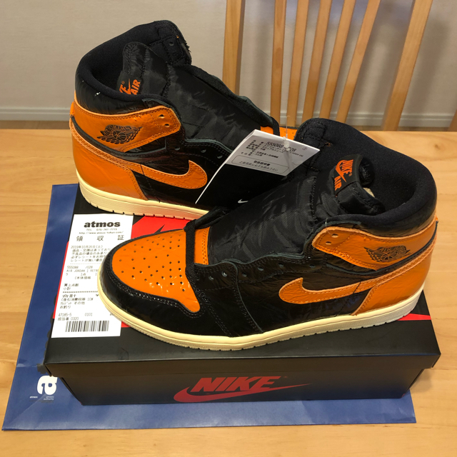 NIKE(ナイキ)のairjordan 1 black orange メンズの靴/シューズ(スニーカー)の商品写真