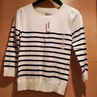 オールドネイビー(Old Navy)のOLDNAVY  ニットトップス　ボーダー　sizeM(ニット/セーター)