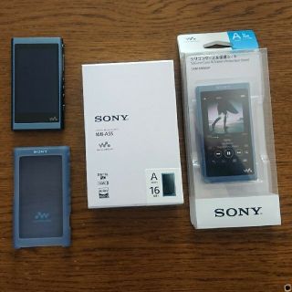 ウォークマン(WALKMAN)のSONY ウォークマン NW-A55(ﾌﾞﾙｰ)16GB(SD可)(ポータブルプレーヤー)