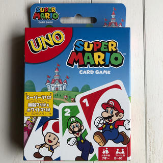 UNO ウノ　スーパーマリオ　カードゲーム　新品(トランプ/UNO)
