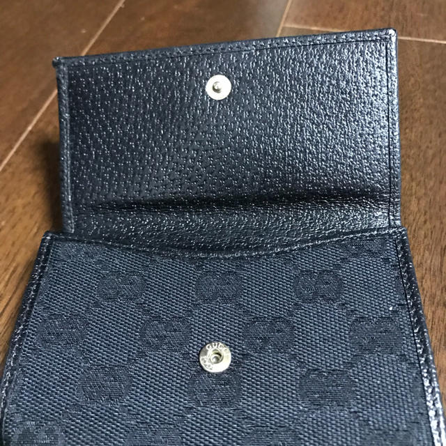 Gucci(グッチ)のグッチ 二つ折り財布 中古 レディースのファッション小物(財布)の商品写真