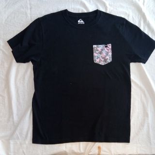 クイックシルバー(QUIKSILVER)のクイックシルバー　花柄ポケットTシャツ(Tシャツ/カットソー(半袖/袖なし))